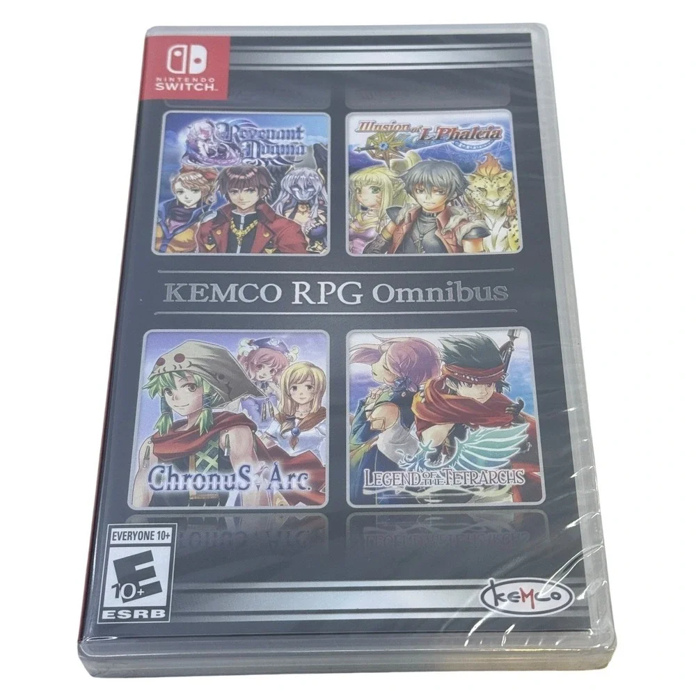 Kemco RPG Omnibus Nintendo Switch 4-in-1 Collection New Sealed ESRB Version
